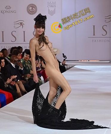 赤裸人肉T台狂肆绝伦!名模疯狂展示肉体,雪白胴体用猫步献上视觉大饱餐,美乳荡漾,宣告时尚之美!-4