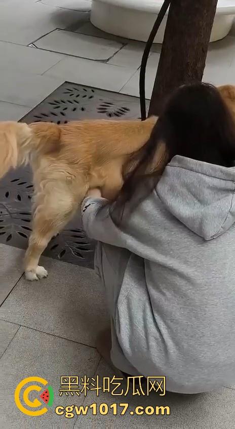 现在的人都这么阴到没边了吗?普通的帮男友打飞机不够刺激,现在流行帮狗打飞机了是吧,每天打几次狗也顶不住!-4